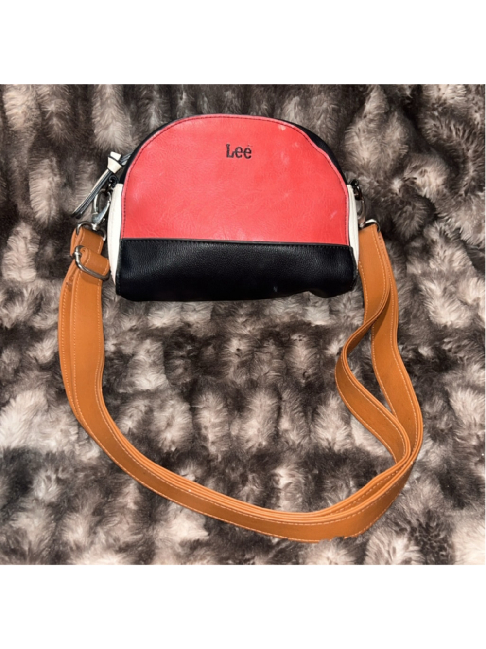 Women's Lee Crossbody Bag One Size Red Black